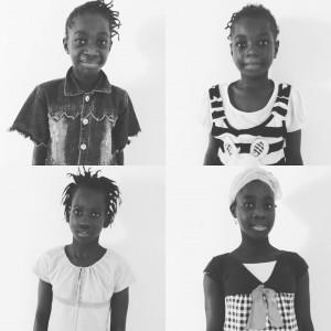 Four girls posing