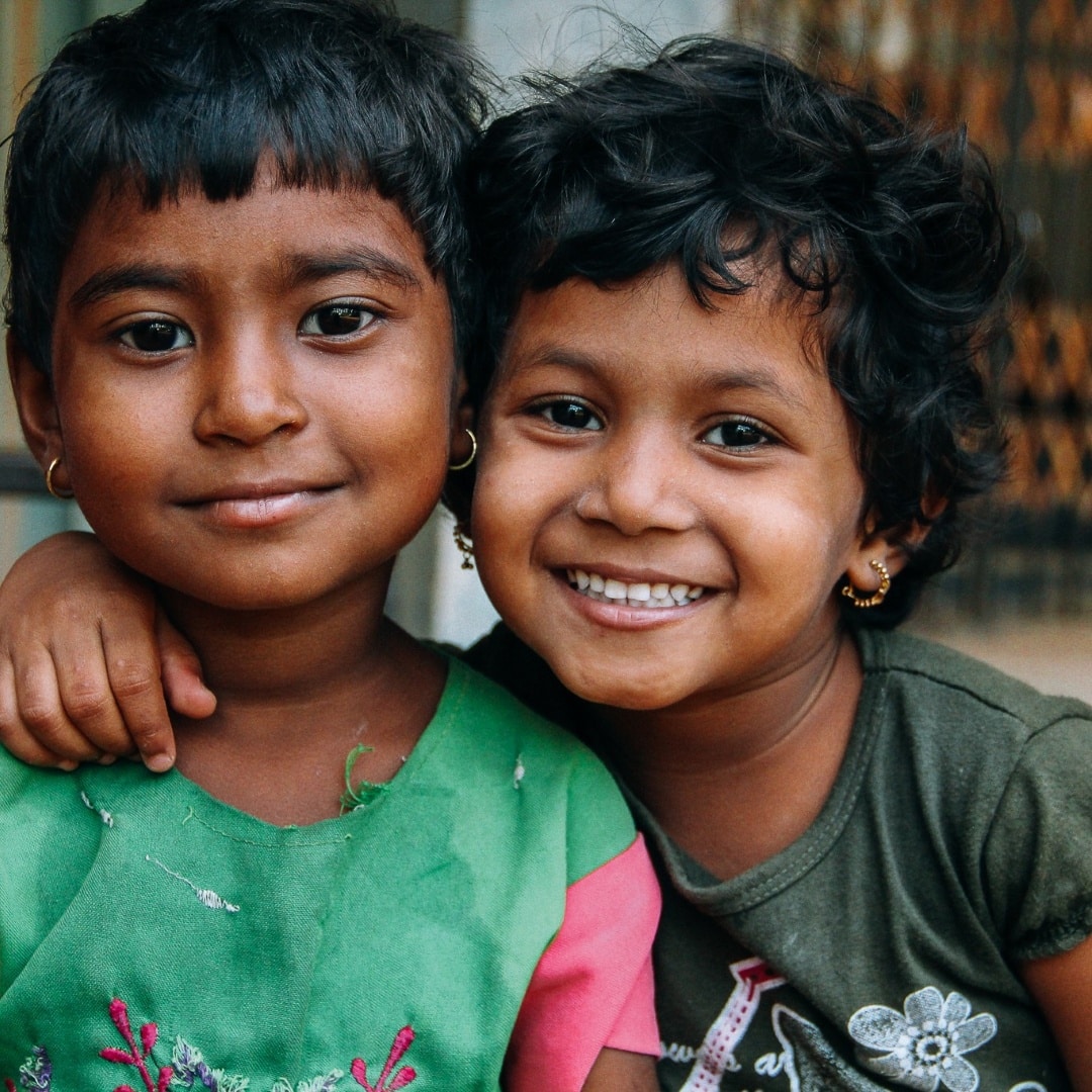 Two Children Posing together